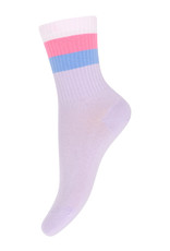 mp Denmark Wide Stripes Socks Cloud Lilac 703