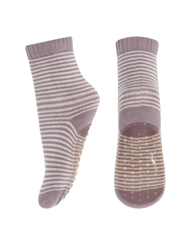 mp Denmark Vilde Socks With Anti Slip Elderberry 864