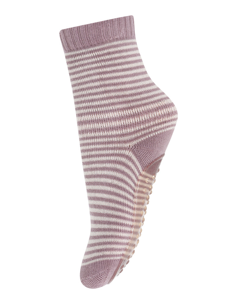 mp Denmark Vilde Socks With Anti Slip Elderberry 864