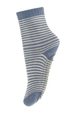 mp Denmark Vilde Sock with Anti Slip Stone Blue 4222