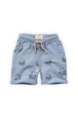 Sproet & Sprout Sweat Shorts Octopus Print Sky Blue