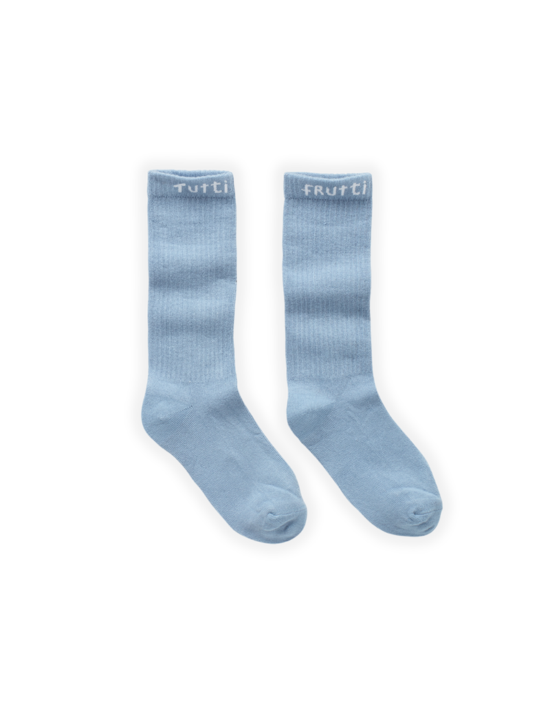 Sproet & Sprout Sports Socks Tutti Frutti Sky Blue