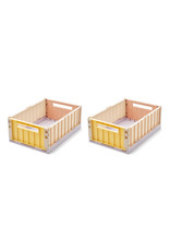 Liewood Weston Storage Box Medium 2-Pack Jojoba Multi Mix