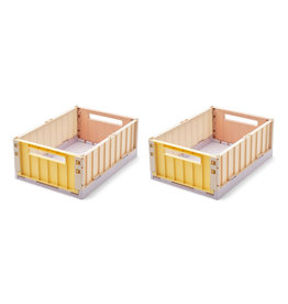 Liewood Weston Storage Box 2-Pack Jojoba Multi Mix