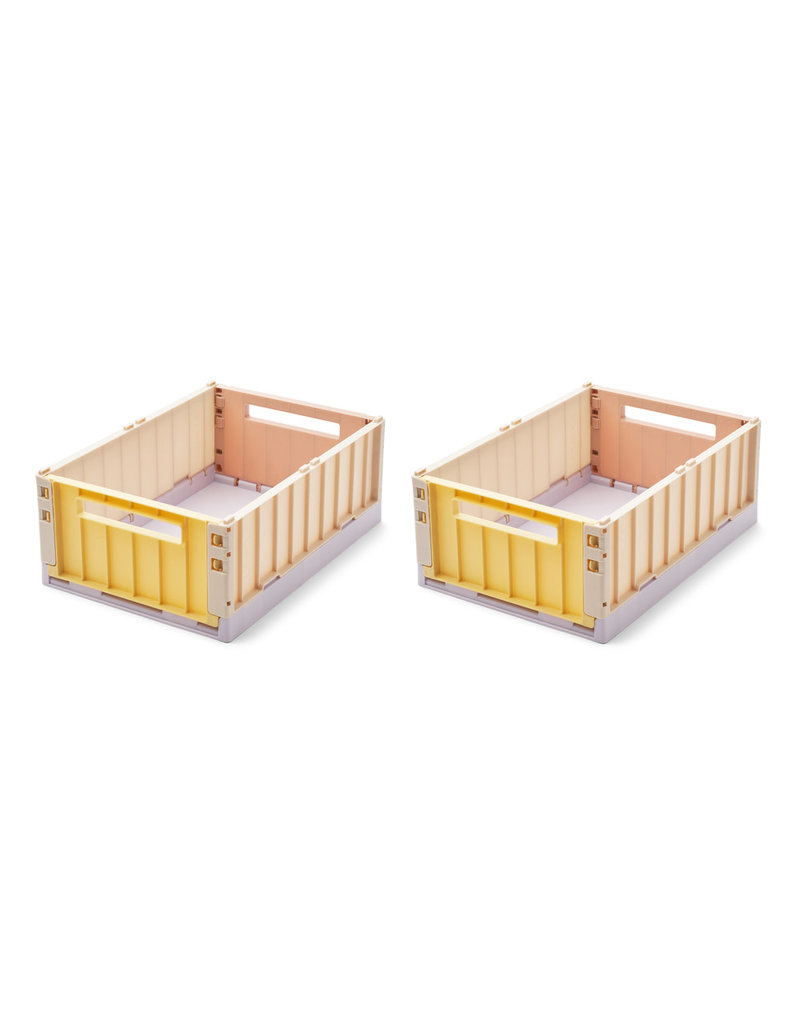 Liewood Weston Storage Box 2-Pack Jojoba Multi Mix