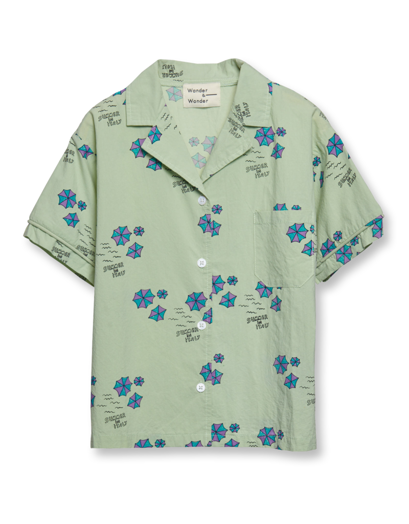 Wander & Wonder Boxy Shirt Mint Beach