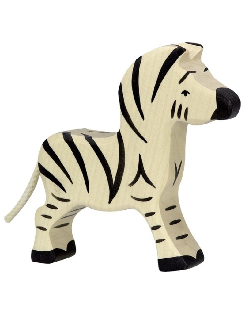 Holztiger Zebra Klein