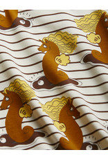 Mini Rodini Unicorn Seahorse aop SS Tee Brown