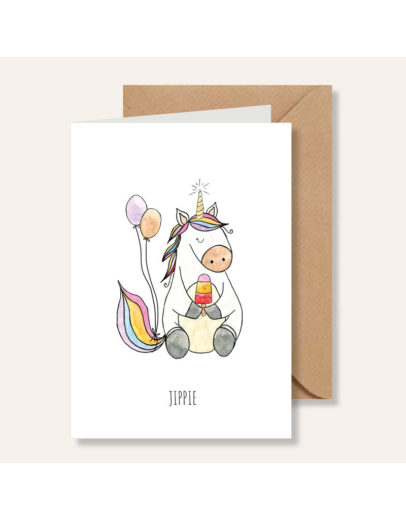 Juulz Illustrations & Design Unicorn Jippie