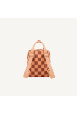 Studio Ditte Backpack Small Blocks Pink-Brown