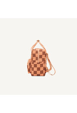 Studio Ditte Backpack Small Blocks Pink-Brown