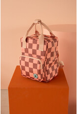 Studio Ditte Backpack Small Blocks Pink-Brown