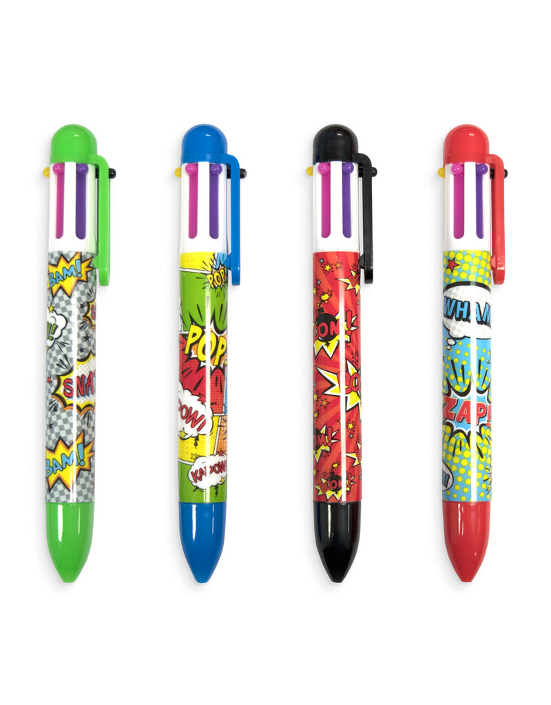 ooly 6 Click Pens Assorti  Comic A