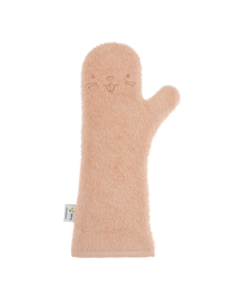 Nifty Baby Shower Glove Pink Beaver Bundel