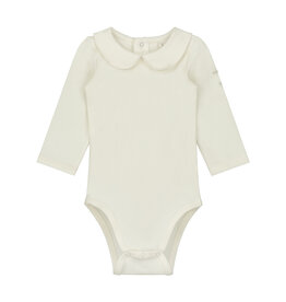 Gray Label Baby Collar Onesie Cream