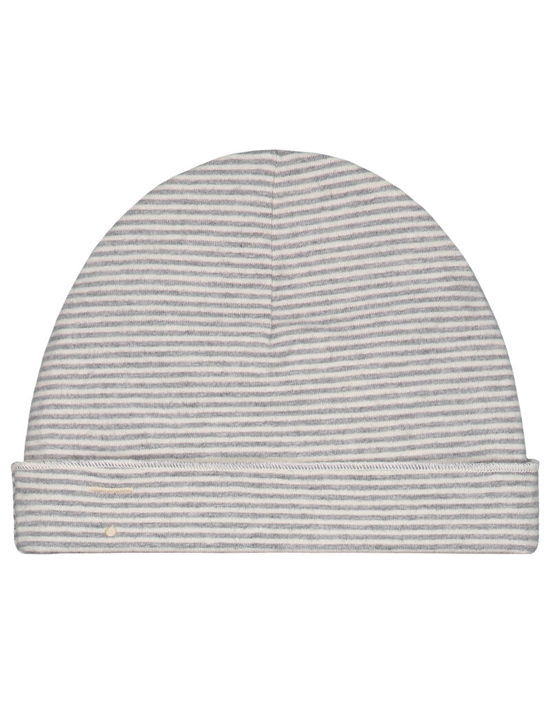 Gray Label Baby Beanie Grey Melange Cream