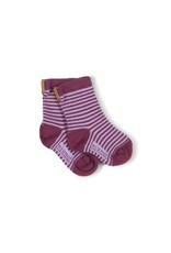 Nixnut Stripe Socks Violet Stripe