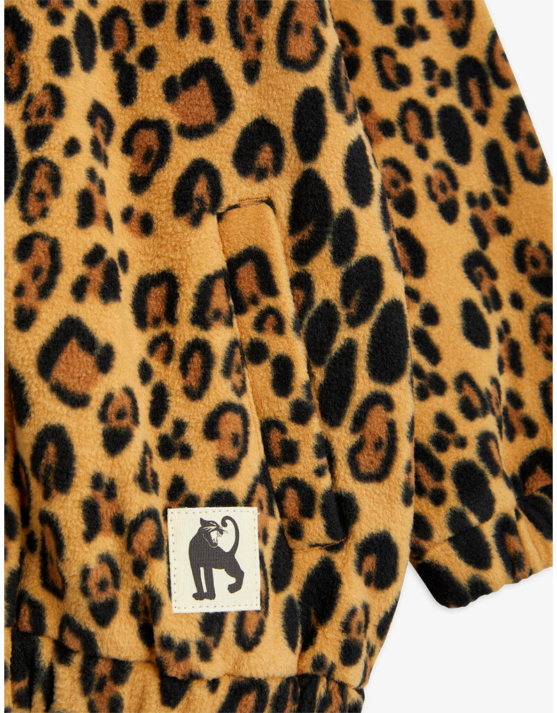 Mini Rodini Leopard Fleece Jacket