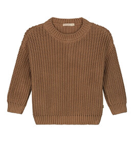 Yuki Chunky Knitted Sweater - Walnut