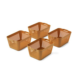 Liewood Makeeva Basket S 4-Pack Golden Caramel