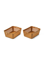 Liewood Makeeva Basket L 2-Pack Golden Caramel