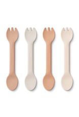 Liewood Jan 2 in 1 Cutlery 4-Pack