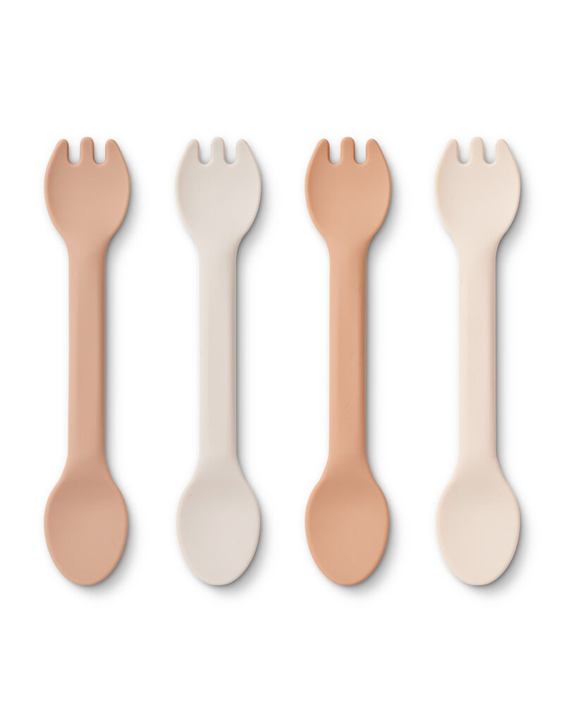 Liewood Jan 2 in 1 Cutlery 4-Pack