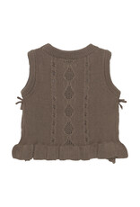 En Fant Slipover Knit Chocolate Chip