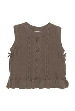 En Fant Slipover Knit Chocolate Chip