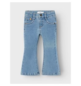 Lil' Atelier Salli Slim Boot Jeans Medium Blue Denim