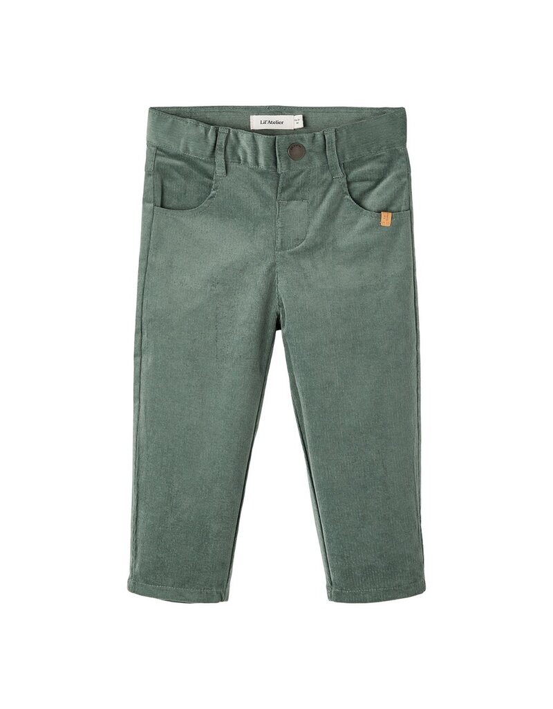 Lil' Atelier Ryan Regular Cord Pants Laurel Wreath