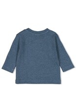 Feetje Longsleeve - Indigo melange