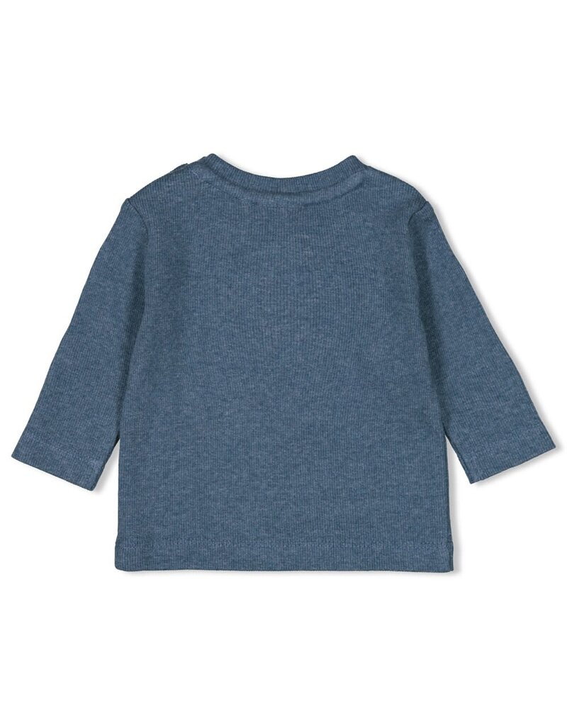 Feetje Longsleeve - Indigo melange