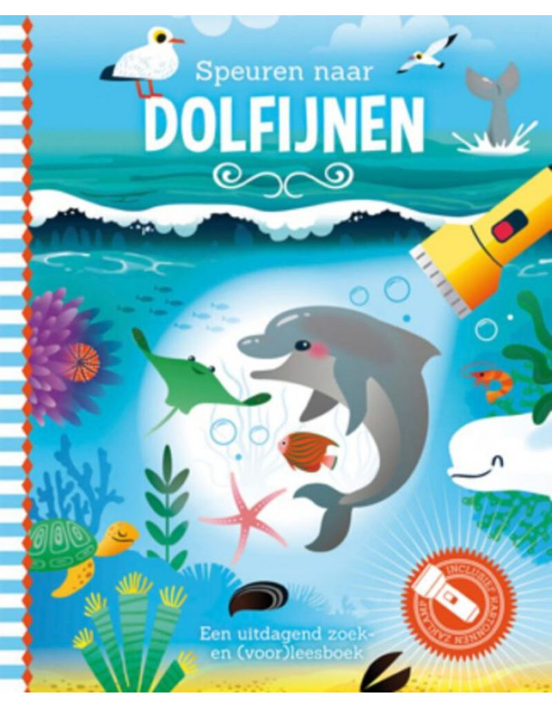 Boeken Zaklampboek - Speuren naar dolfijnen
