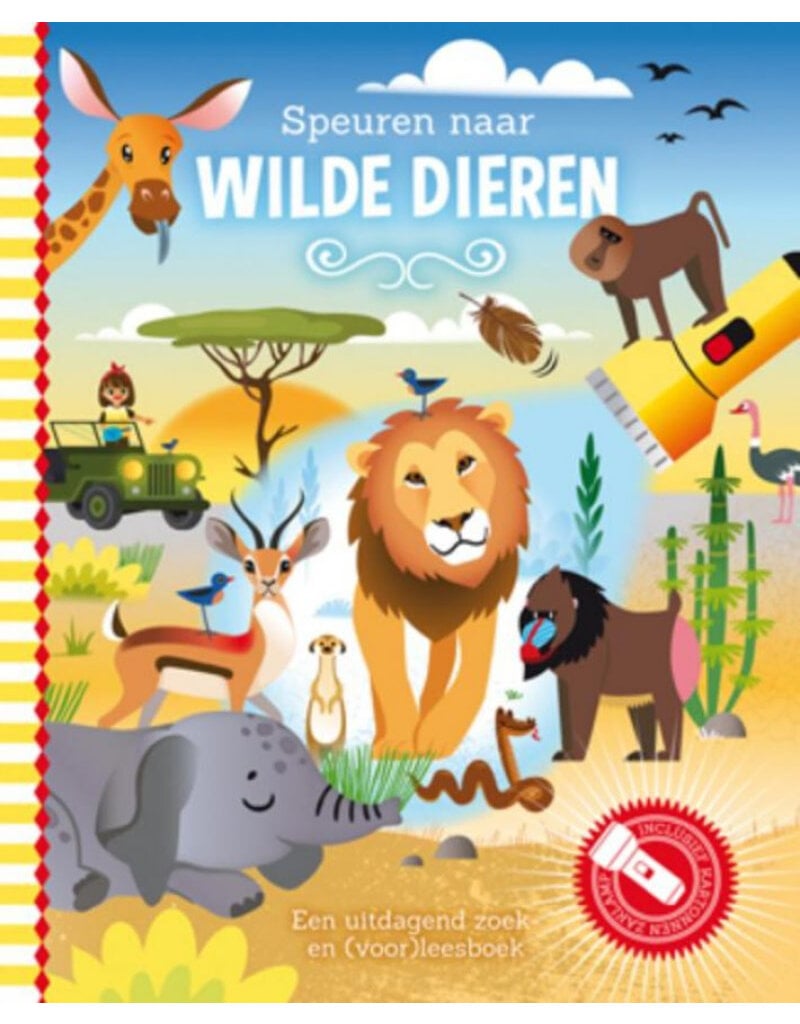 Boeken Zaklampboek - Speuren naar wilde dieren