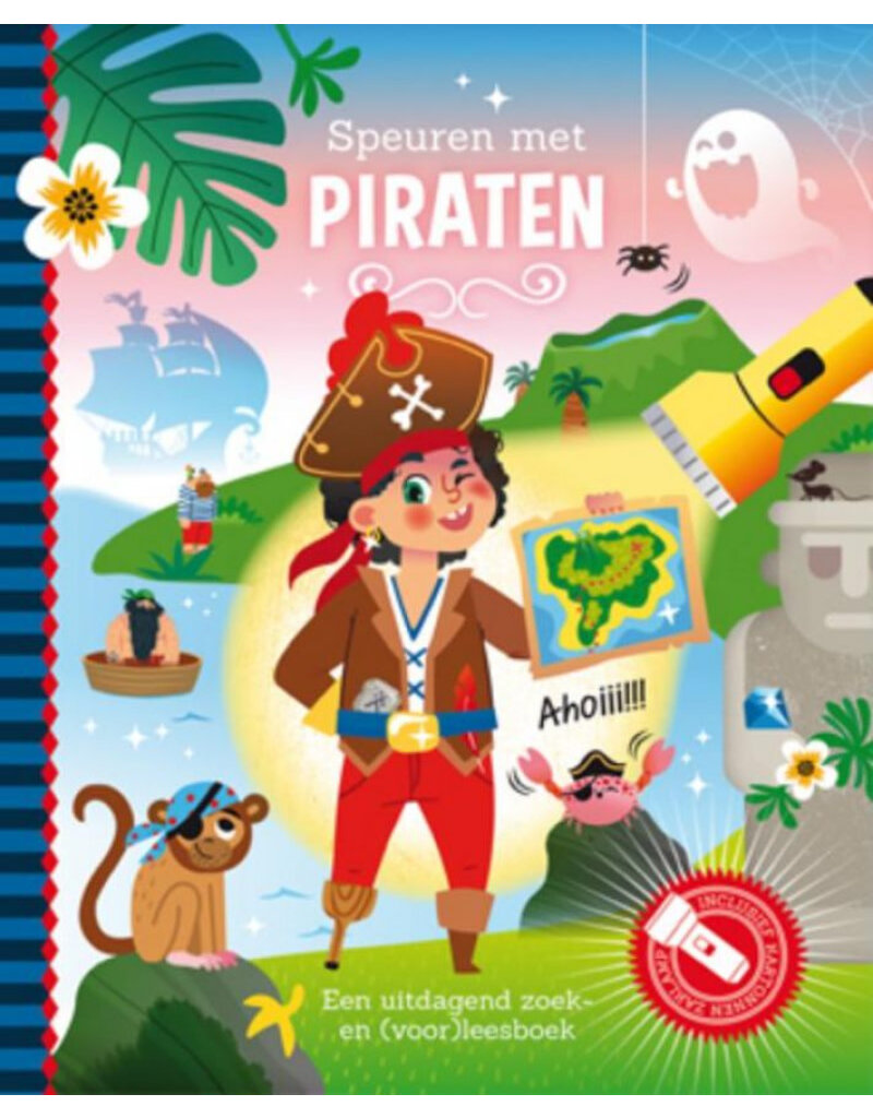 Boeken Zaklampboek - Speuren met piraten