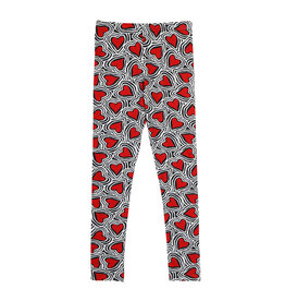 Jacky Sue Charlie Pants - Red Hearts