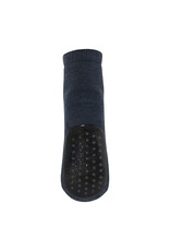 mp Denmark Wool Anti Slip Socks Dark Denim Melange 498