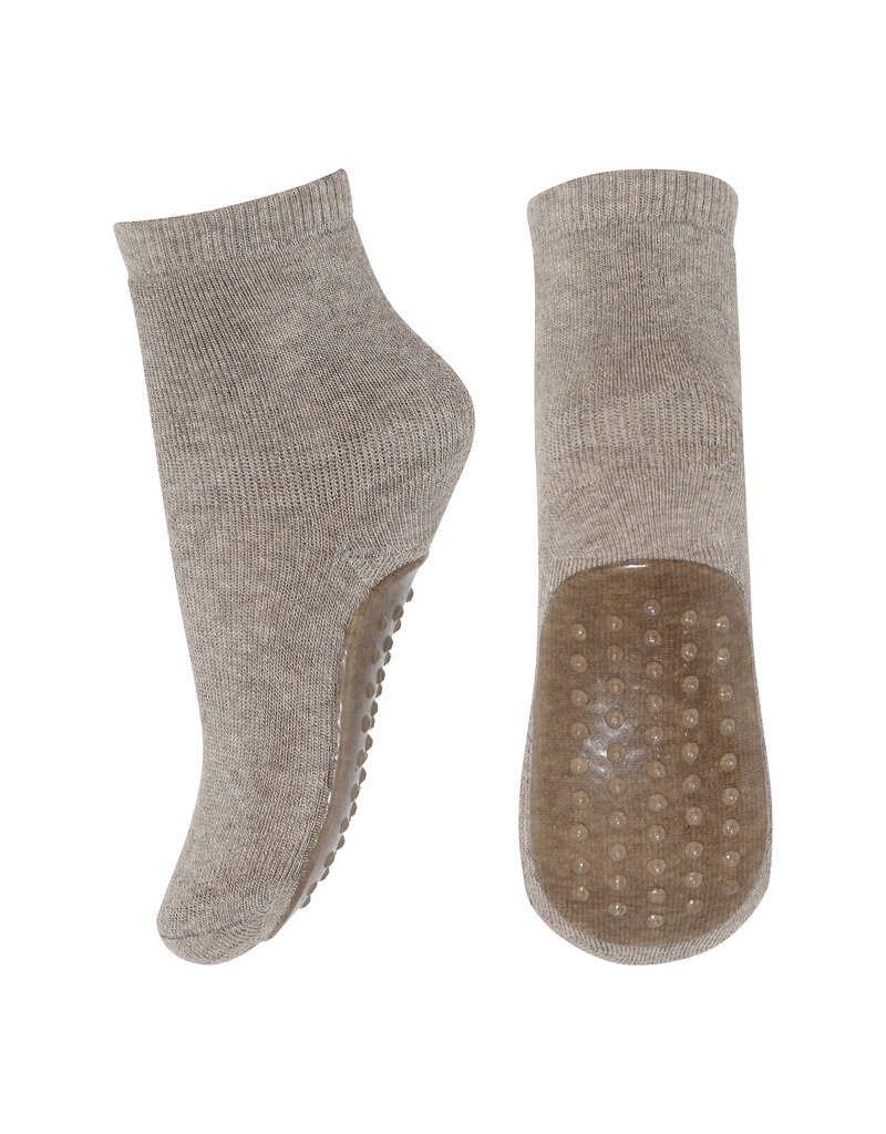 mp Denmark Anti Slip Merino Wool Socks Beige Melange 489