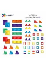 Connetix Rainbow Creative Pack 102 pc