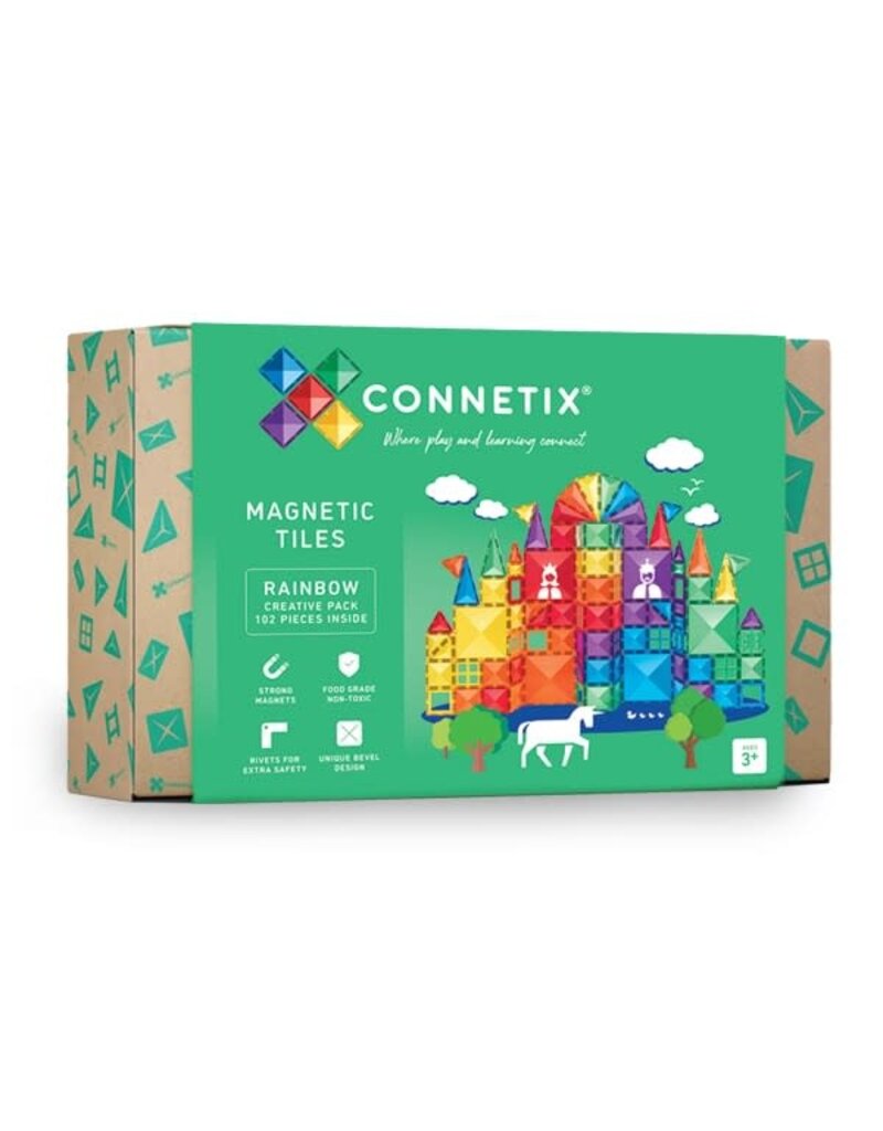 Connetix Rainbow Creative Pack 102 pc