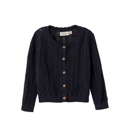 Lil' Atelier Gliva Short Knit Top Periscope