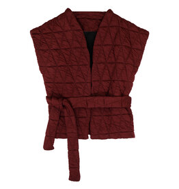 Jacky Sue Hannah Gilet - Burgundy