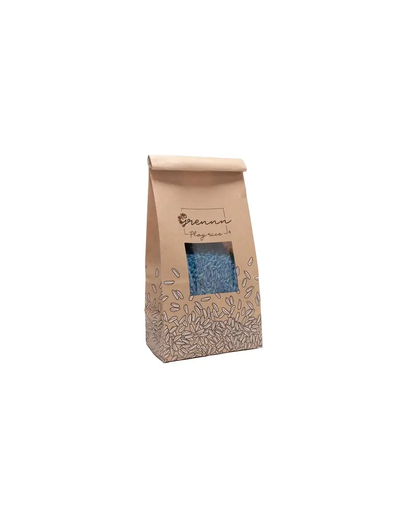 Grennn Speelrijst blauw 500 gram