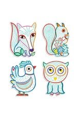 Djeco Magic Coloring - Forest Friends