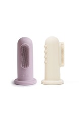 Mushie Toothbrush Soft Lilac + Ivory