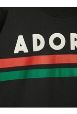 Mini Rodini Adored sp Tee Black