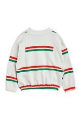 Mini Rodini Stripe aop Sweatshirt Grey