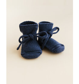 Hvid Booties Blue