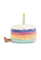 Jellycat Amuseable Rainbow Birthday Cake